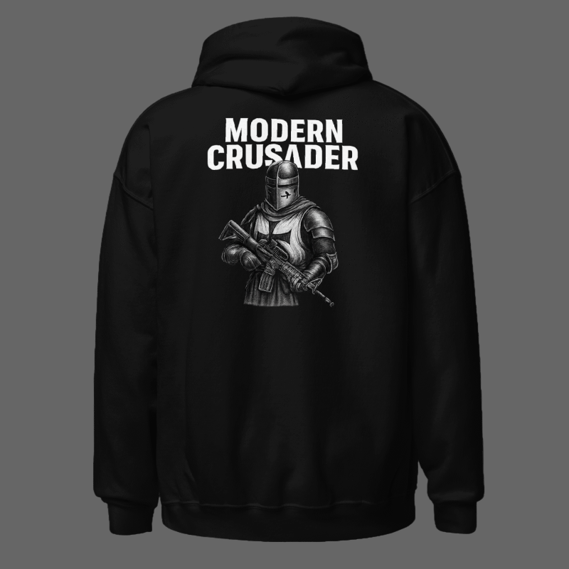 Hoodie unisex "Modern Crusader"